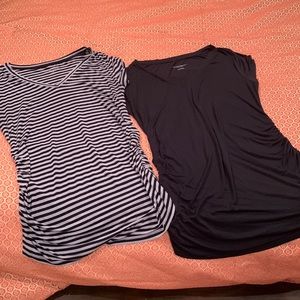 Maternity v neck t shirts (set of 2)